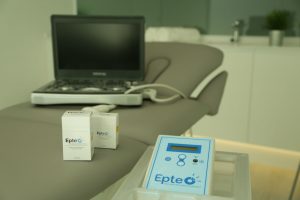 Kit básico para aplicación electrolisis percutanea terapeutica ecoguiada